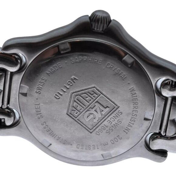 RARE Men's Tag Heuer SEL Professional 200m Pink Dial 38mm Watch Ref: WG111D! - Picture 9 of 9